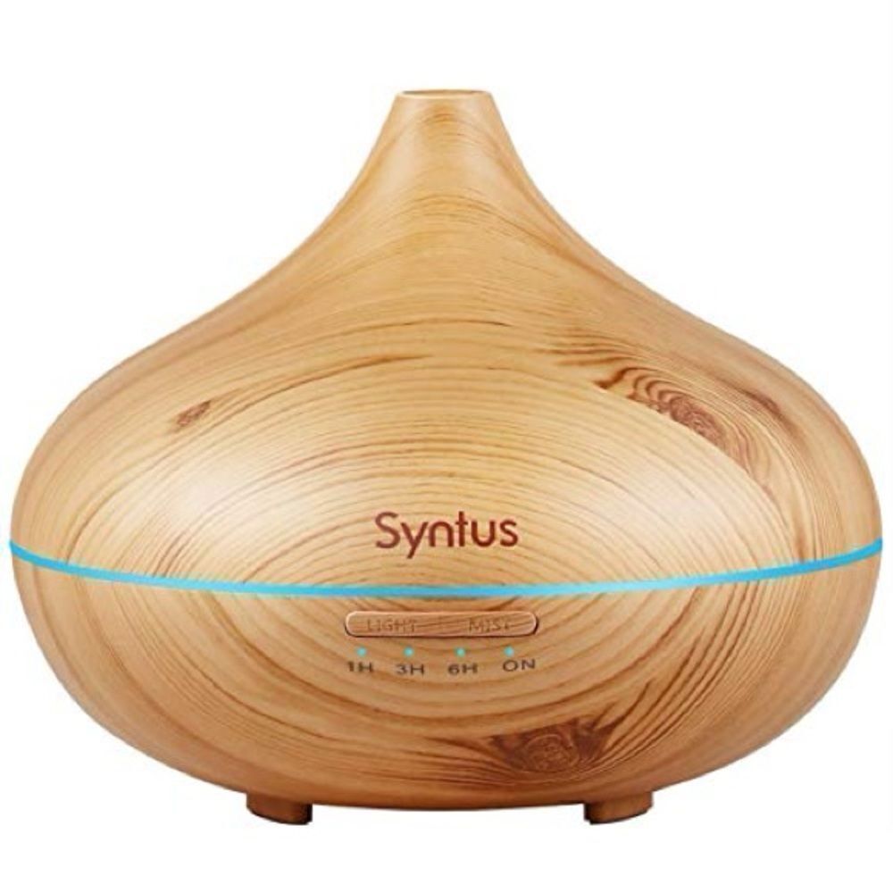 Synthus diffuser with adjustable settings and multi color light settings